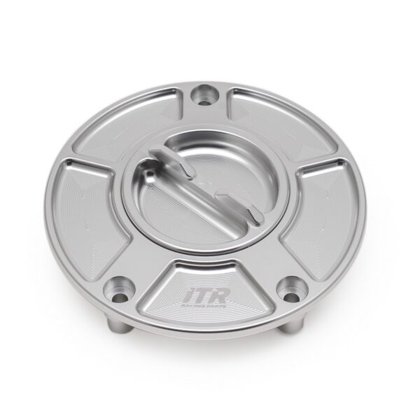 Fuel Cap Compatible KAWASAKI 400 - Silver