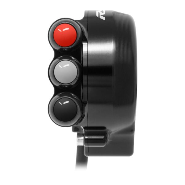 Throttle control with integrated handlebar switch for Aprilia RS 660