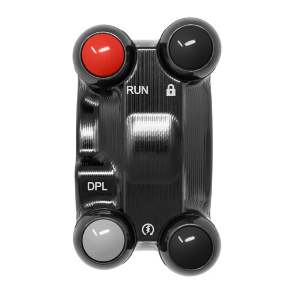 Throttle control with integrated handlebar switch for Ducati Diavel V4