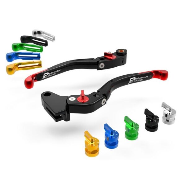 Brake/Clutch adjustable levers ECO GP 2 for Triumph (LEA14)