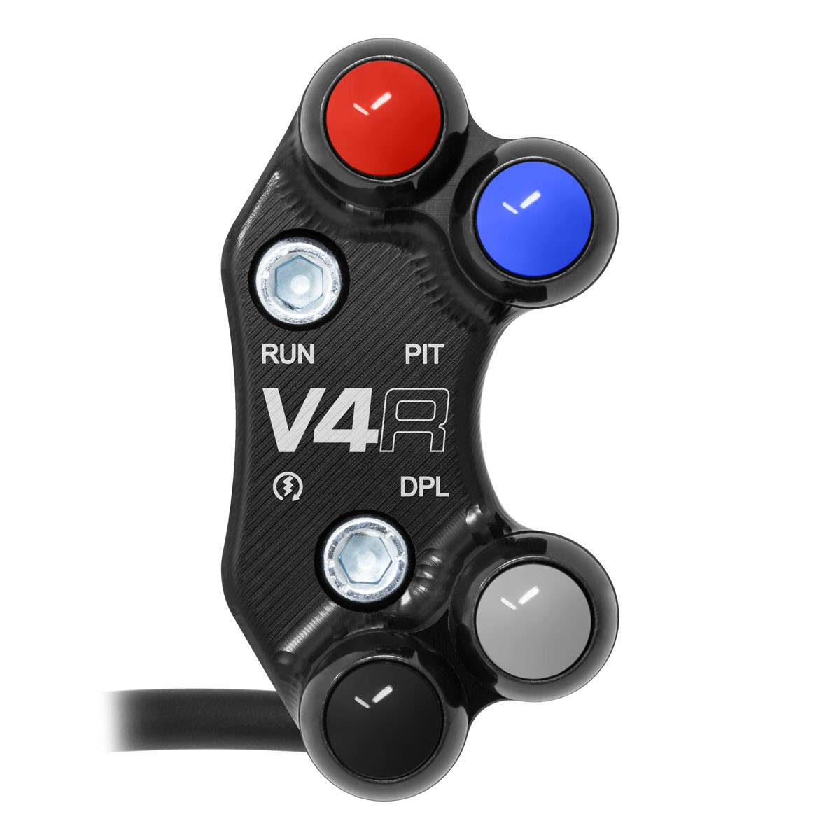 pulsantiera-destra-per-ducati-panigale-v4r-pompa-brembo-racing.jpg Right Street Handlebar Switch for Ducati Panigale V4R (Misaligned holes) - Image 1