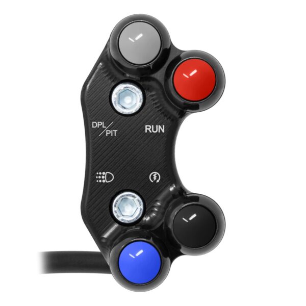 Right Street Handlebar Switch for Ducati Panigale V4 /S 2025 (Aligned holes)
