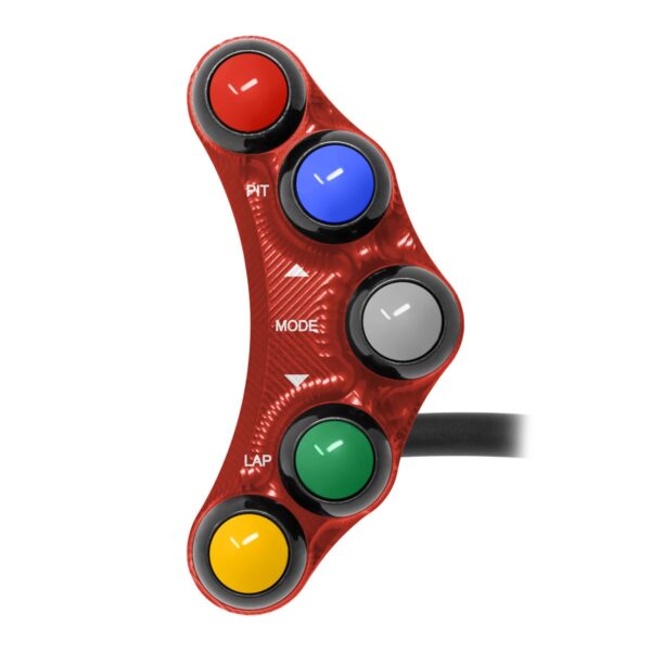 Left Racing Handlebar Switch for Kawasaki Ninja ZX-10R (Red)