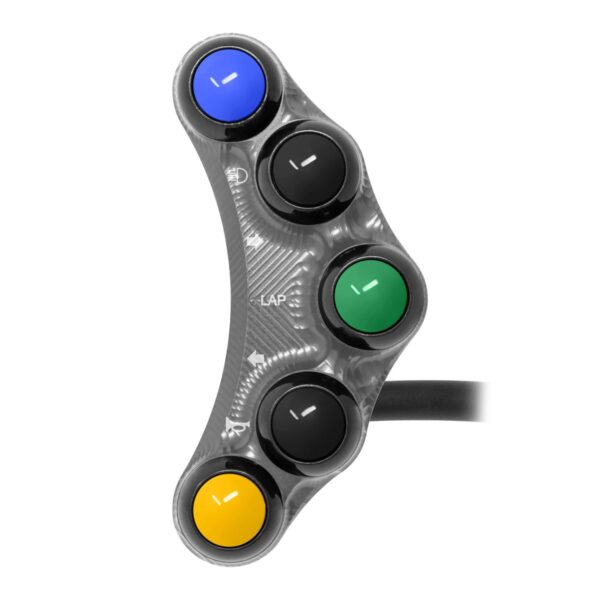 Left Street Handlebar Switch for Kawasaki Ninja ZX-6R 2007/2016 (Titanium)