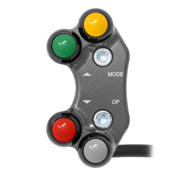 Left Racing Handlebar Switch for Suzuki GSX-8 /R /S (Titanium)