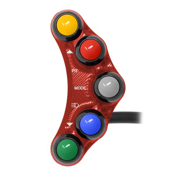 Left Racing Handlebar Switch for Suzuki GSX-R1000 2017/2021 (Red)
