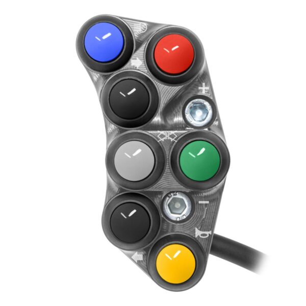 Left Street Handlebar Switch for Aprilia RS/TUONO/TUAREG 660 (Titanium)