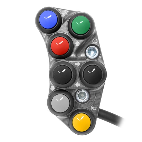 Left Street Handlebar Switch for Ducati Panigale V4 /S 2025 (Titanium)