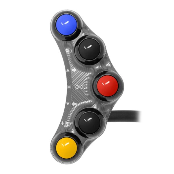 Left Street Handlebar Switch for Ducati Panigale V4/S/R (Titanium)