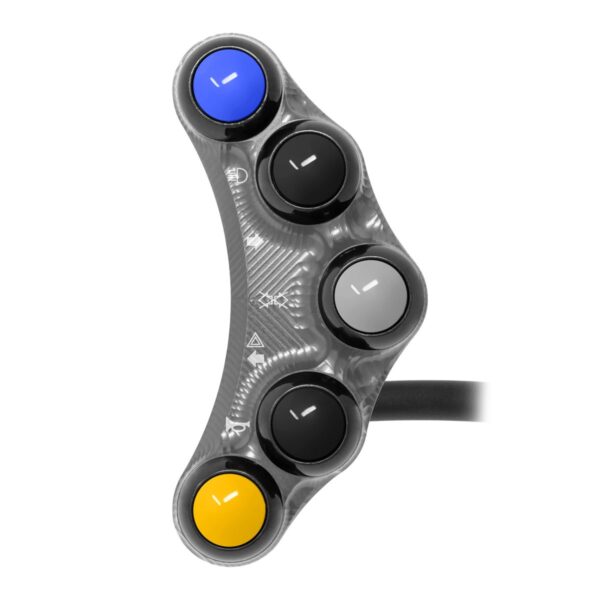 Left Street Handlebar Switch for Ducati Scrambler 800 (Titanium)