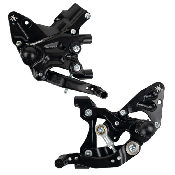 REARSET DUCATI PANIGALE V2 REVERSE SHIFT BLACK