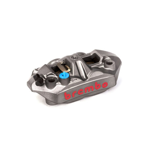 Brembo M4 Left Front Caliper (Radial Mount) Titanium Grey