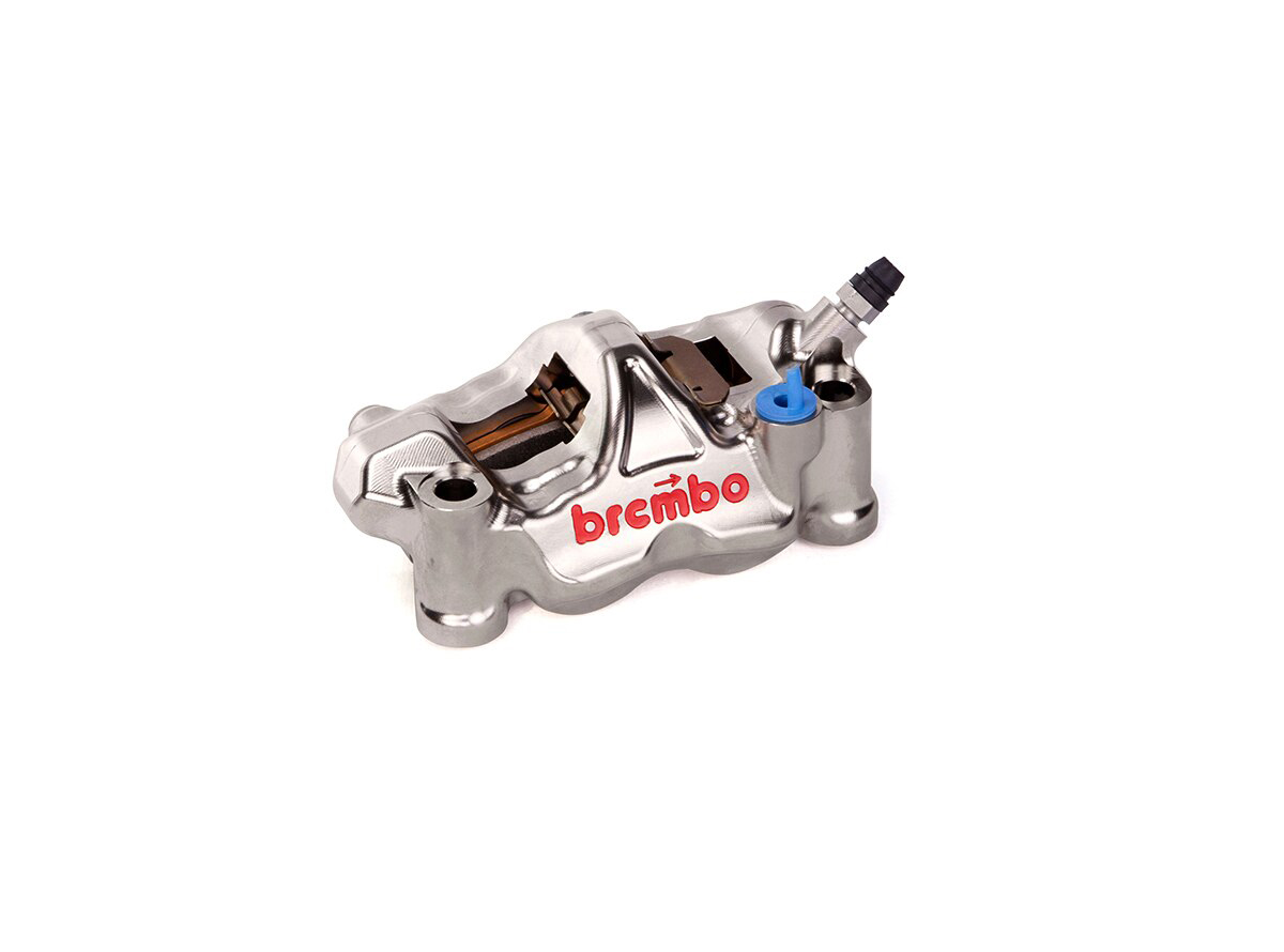 20C02640__90130.jpg Brembo GP4-RX Right Front Caliper (Radial Mount) Nickel Plated - Image 1