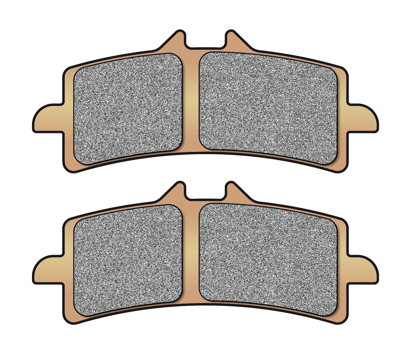 Brembo Replacement Brake Pad Set (Genuine Sintered) - Image 1