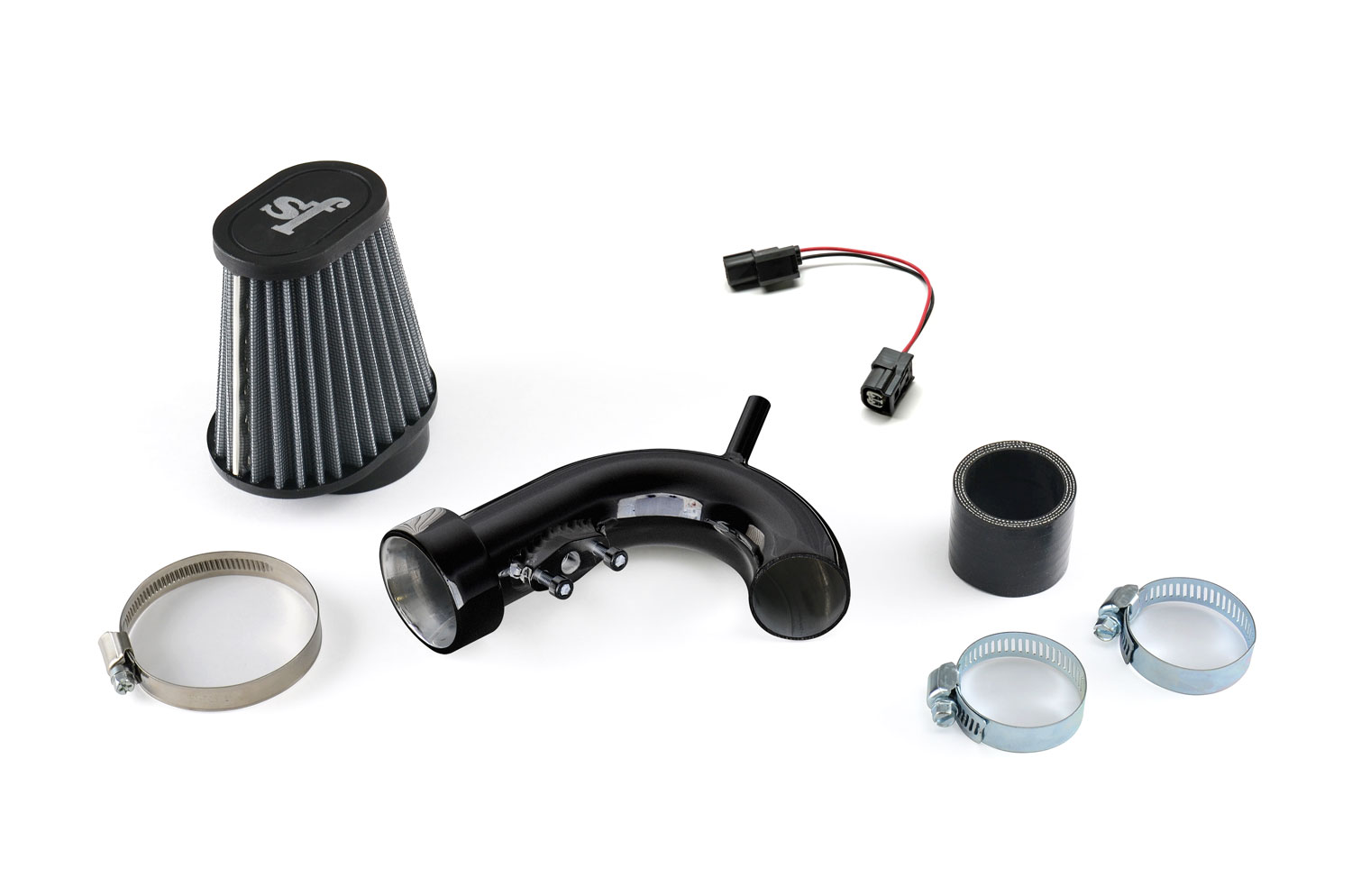 Monkey_Temp_Waterproof_SRAI_Kit_1_Zoom__31131.jpg Water-Resistant Short Ram Air Intake Kit Honda Grom (21-26) - Image 1
