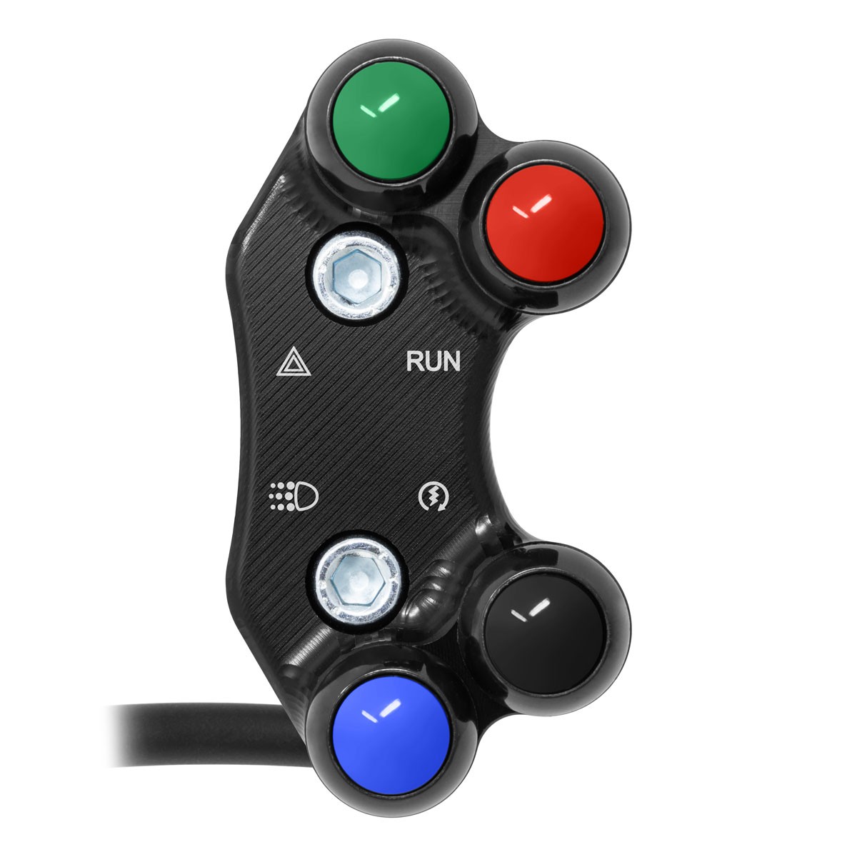 pulsantiera-destra-per-ducati-supersport-936-pompa-standard.jpg Right Street Handlebar Switch for Ducati Supersport 939 (Aligned holes) - Image 1