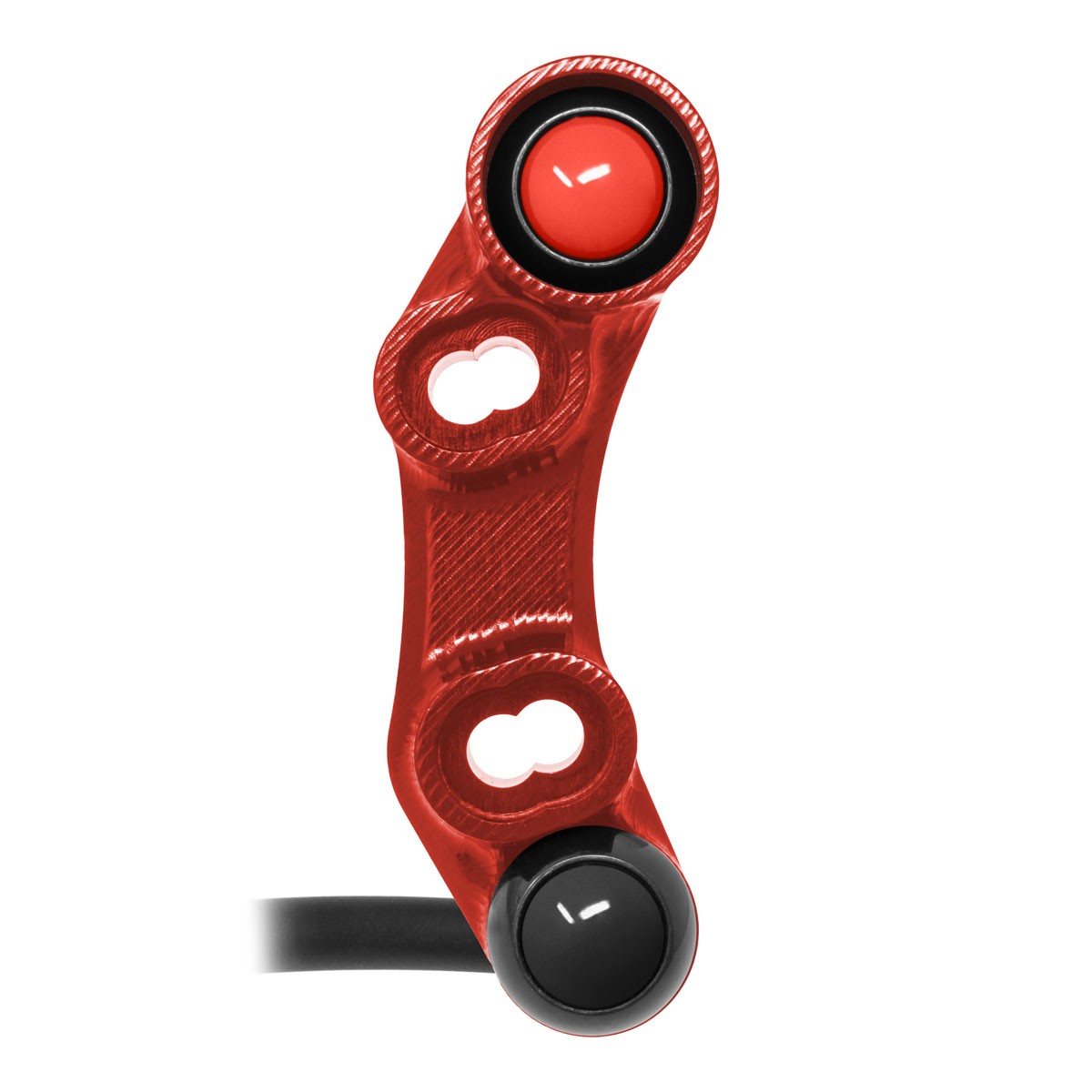 pulsantiera-destra-stradale-per-ducati-hypermotard-1100-evo-fori-universali-rosso.jpg Right Street Handlebar Switch for Ducati Hypermotard 1100 EVO (Universal holes) (Red) - Image 1