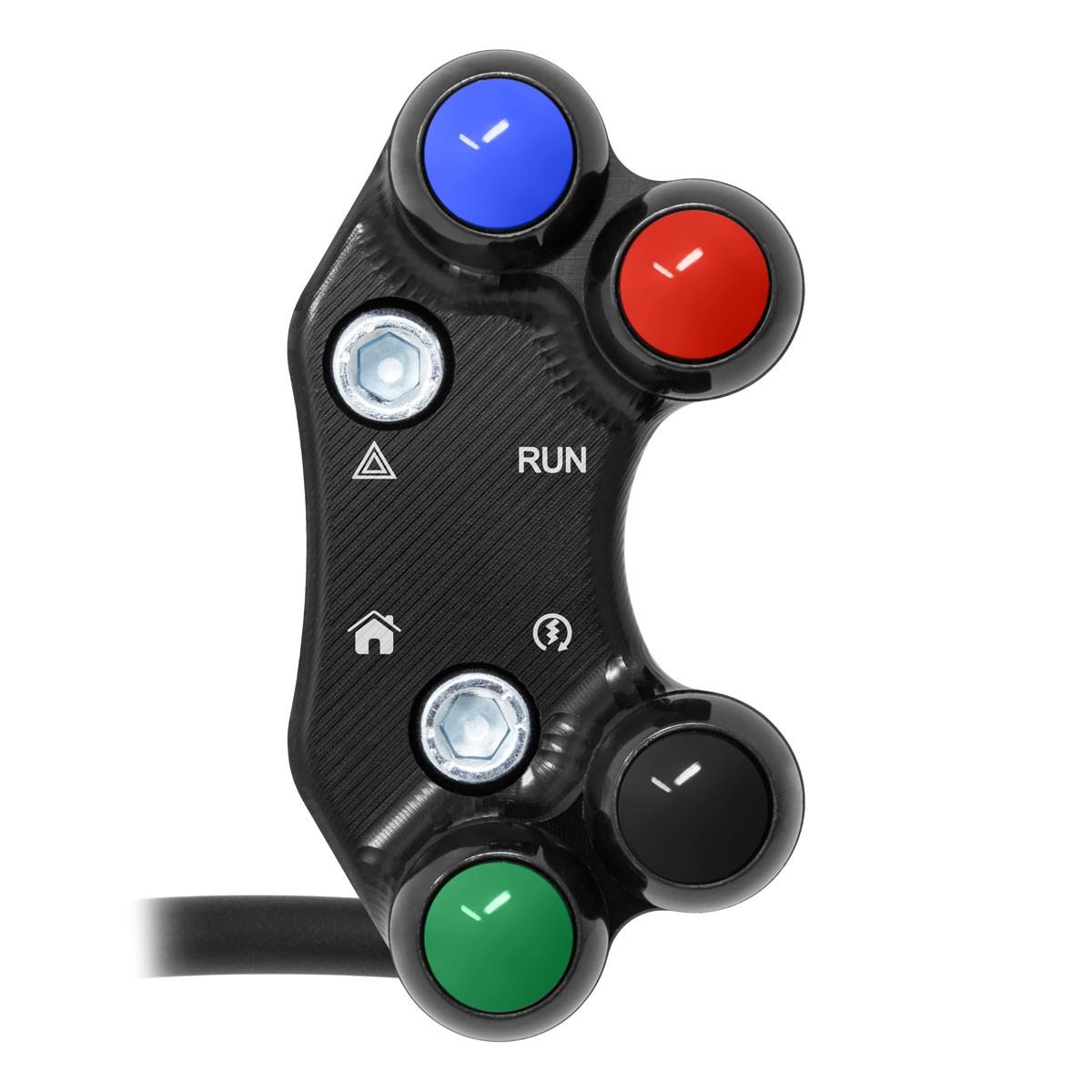 pulsantiera-destra-stradale-per-triumph-tiger-900-pompa-brembo.jpg Right Street Handlebar Switch for Triumph Tiger 900 (Misaligned holes) - Image 1