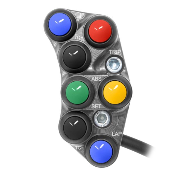 Left Racing Handlebar Switch for BMW S 1000 RR (Titanium)