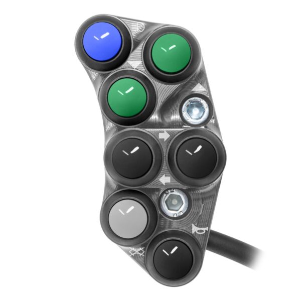 Left Street Handlebar Switch for Aprilia RS 660 (Titanium)