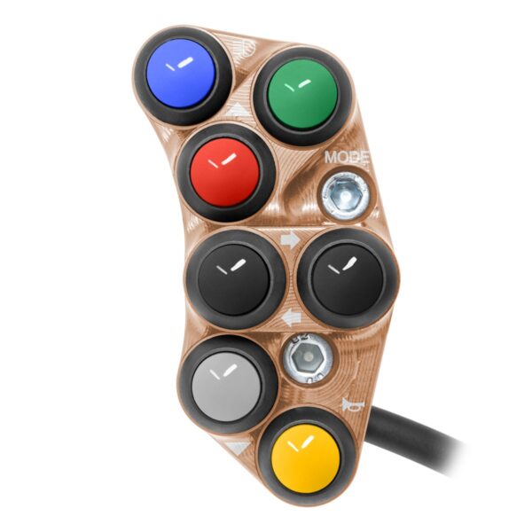 Left Street Handlebar Switch for Ducati Panigale V4 /S /R (Copper)