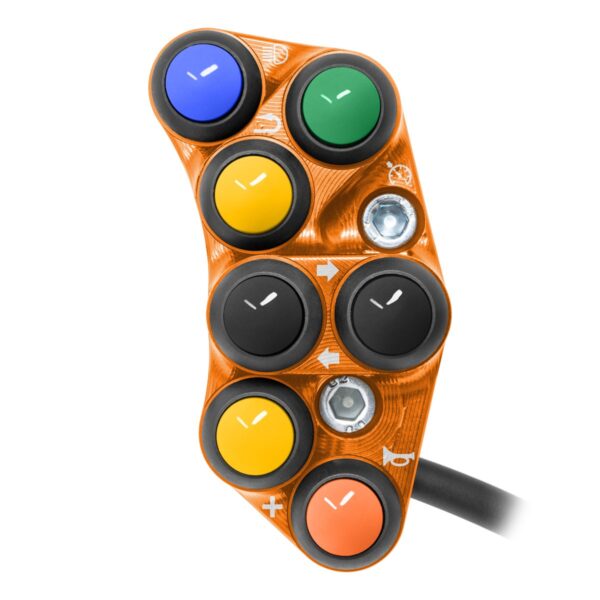 Left Street Handlebar Switch for KTM 1290 Super Duke (Orange)