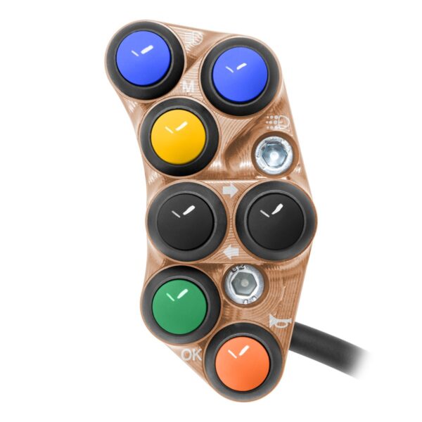 Left Street Handlebar Switch for Triumph Tiger 900 (Copper)