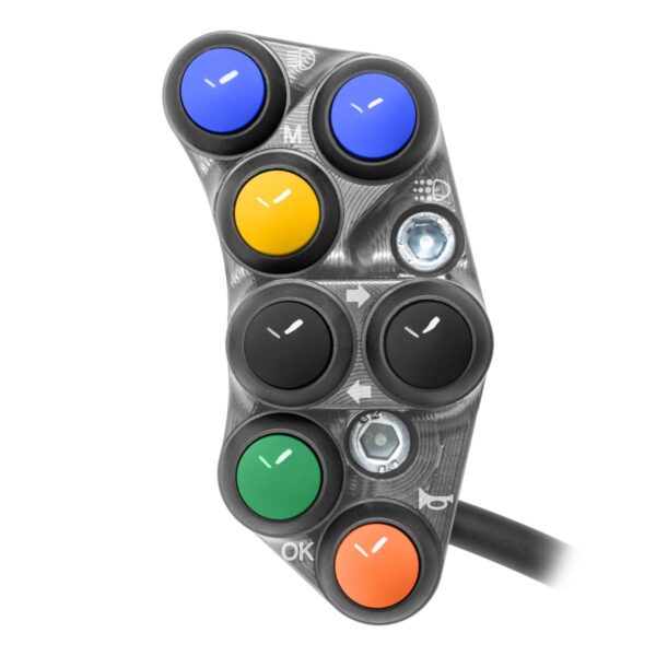 Left Street Handlebar Switch for Triumph Tiger 900 (Titanium)