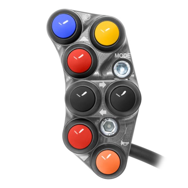 Left Street Handlebar Switch for Yamaha YZF-R1/M (Titanium)