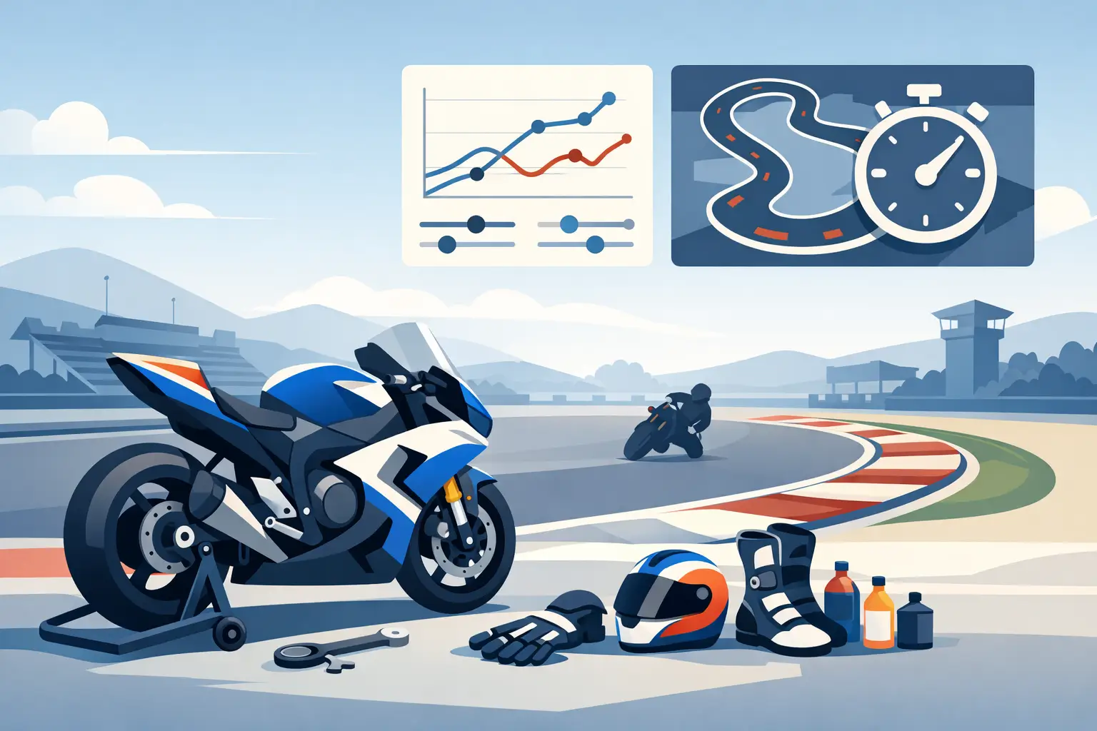 Track Motorcycle Setup Guide for Faster Laps