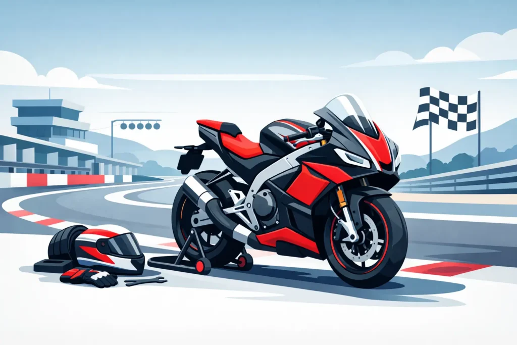Aprilia RS660 Track Build Example