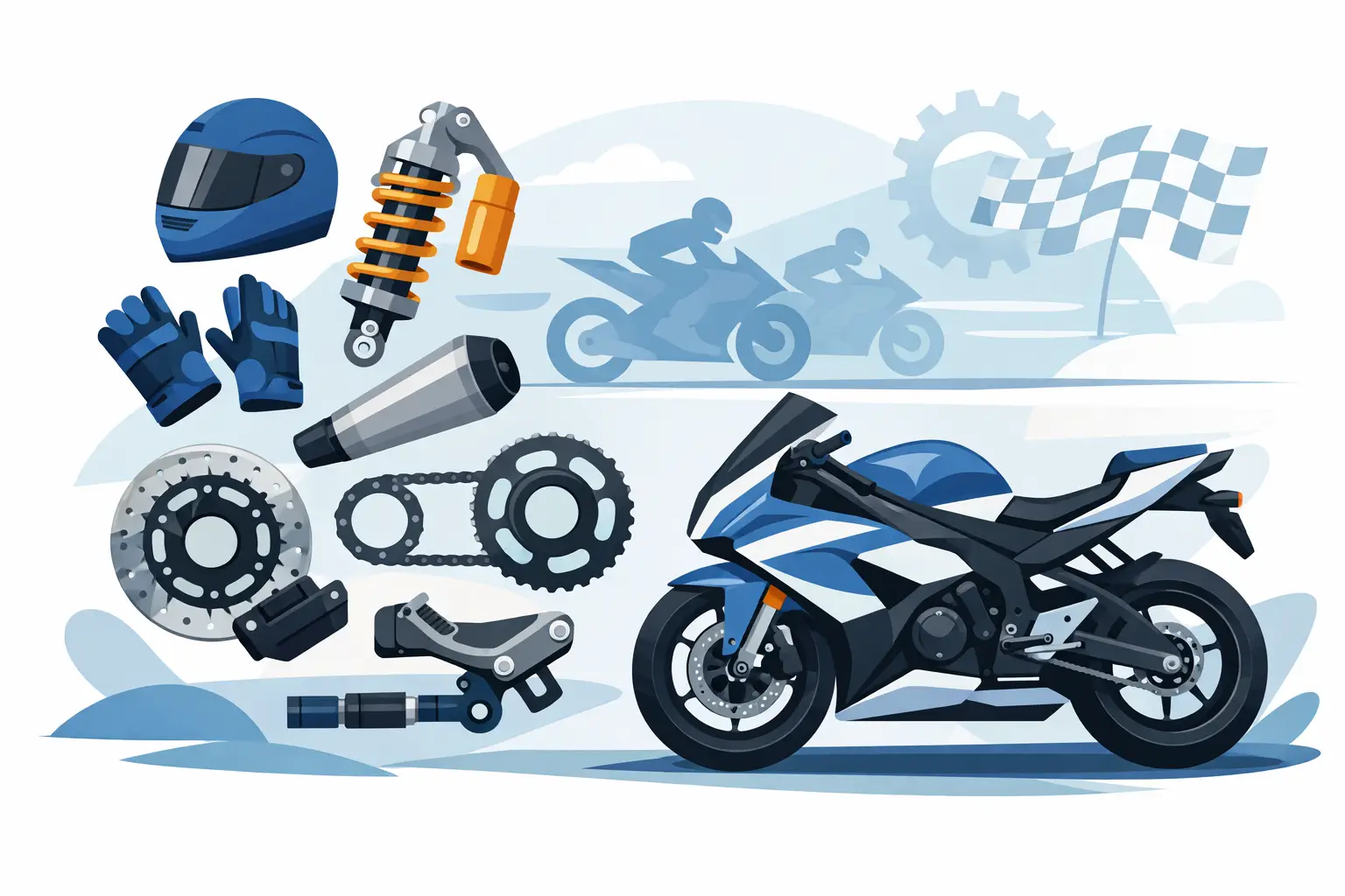 Motorcycle Race Parts Compatibility Guide