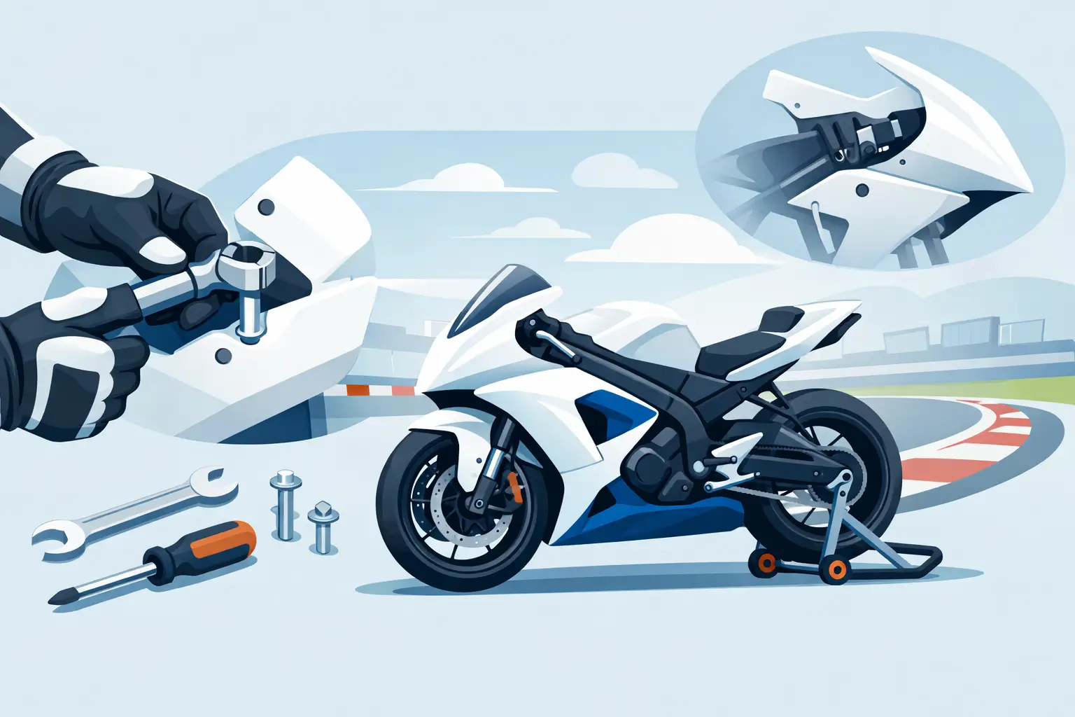 Race Fairing Mounting Guide for Track Bikes
