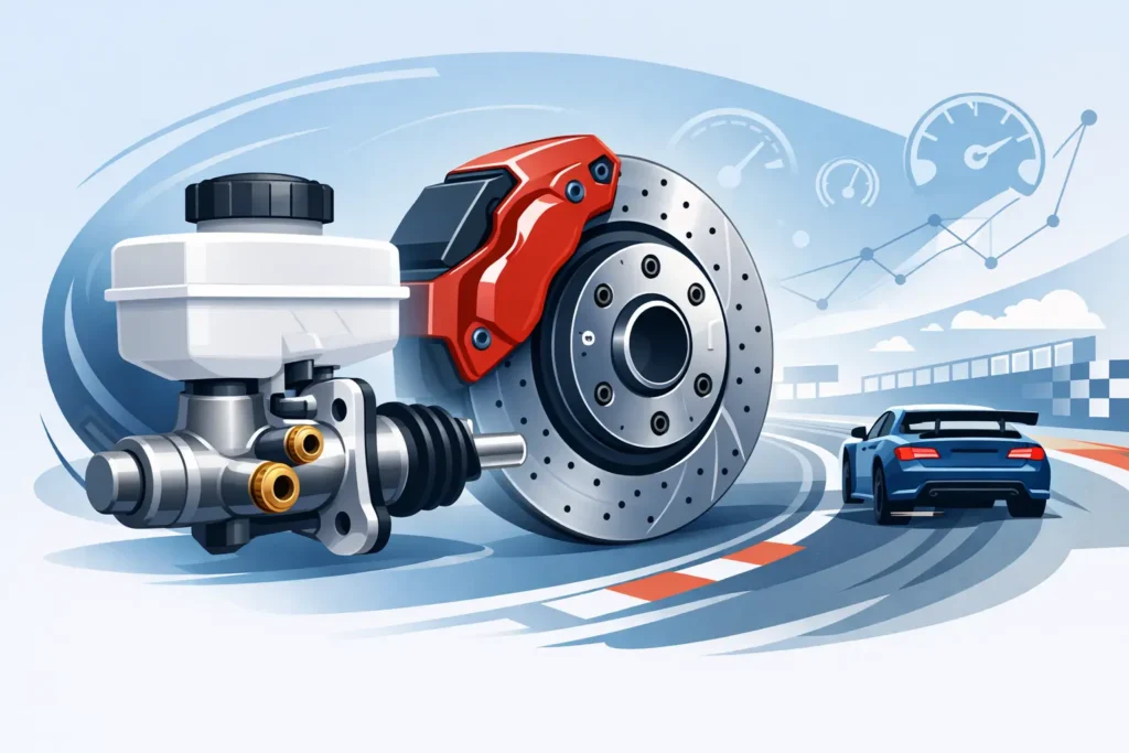 How to Upgrade Master Cylinder for Track Control