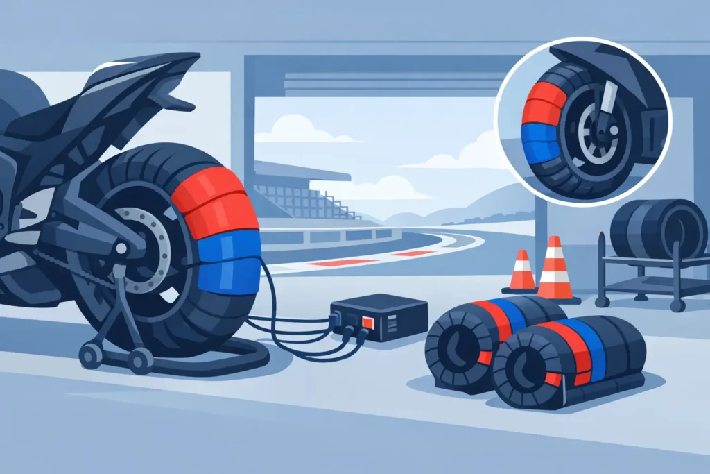 ITR Tyre Warmers Bi Zone: Track Setup Guide