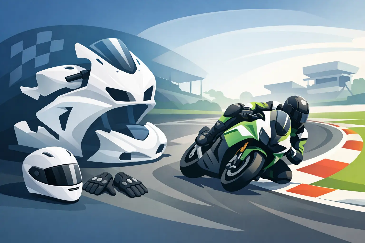 Motorcycle Race Bodywork for Serious Track Riders