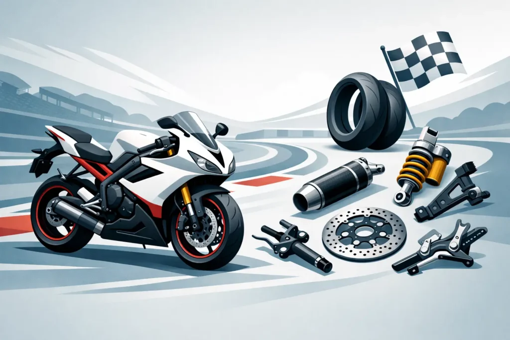 Triumph Daytona Race Parts for Faster Laps