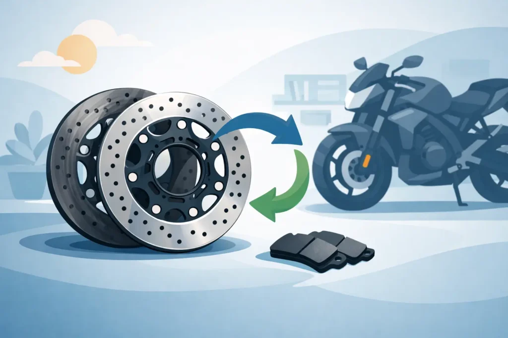 Can You Reuse Brake Rotors on a Motorcycle?