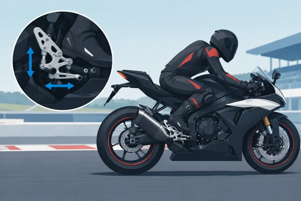 How to Set Rearset Position for Track Riding