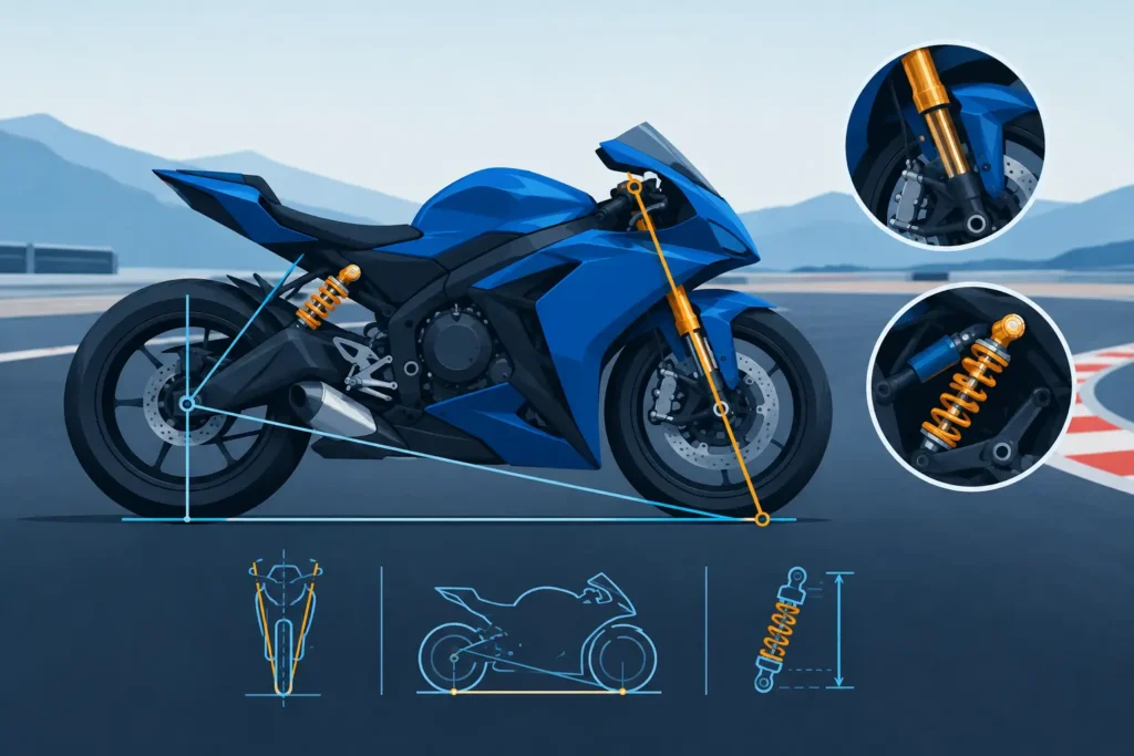 Sportbike Suspension Geometry Guide for Fast Laps