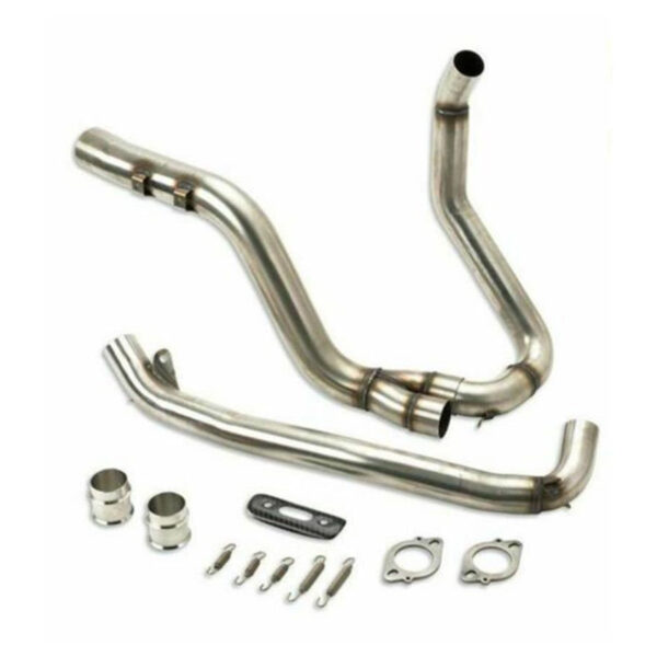 Termignoni Stainless Steel 2-Into-2 Exhaust Header Kit for Ducati Hypermotard 1100