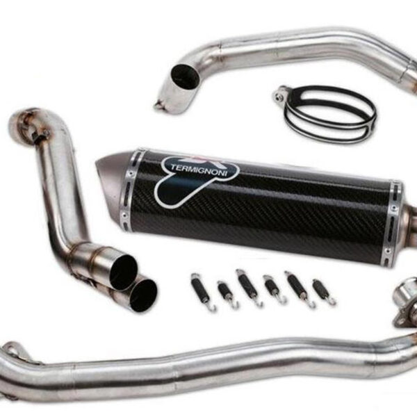 Termignoni Carbon Fiber Full Exhaust System for Ducati Hypermotard 1100 – Racing