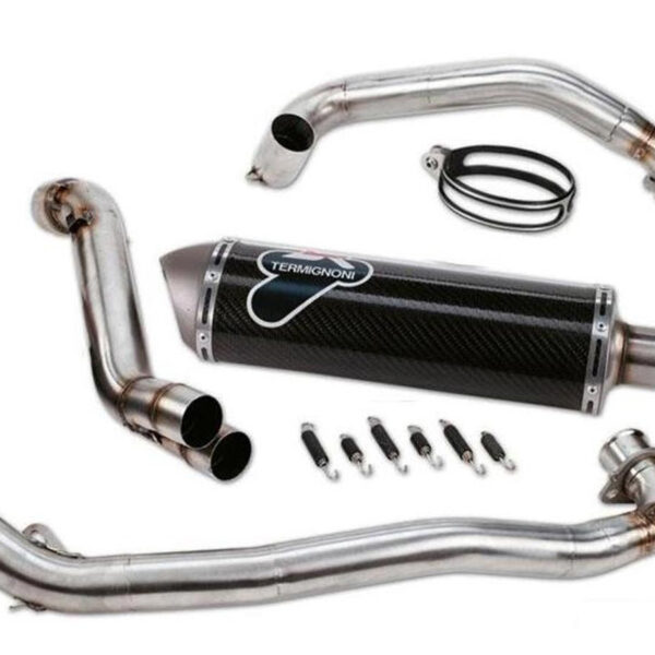Termignoni Carbon Fiber Full Exhaust System for Ducati Hypermotard 796 – Racing