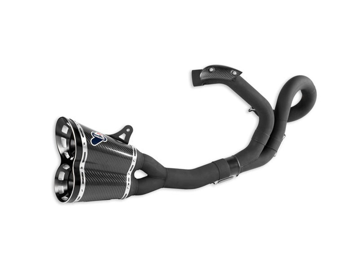 475e994387c6b880ae440a9d163b0882_5000x.jpg Termignoni Black Carbon Fiber Full Exhaust System for Ducati Diavel – Racing - Image 1