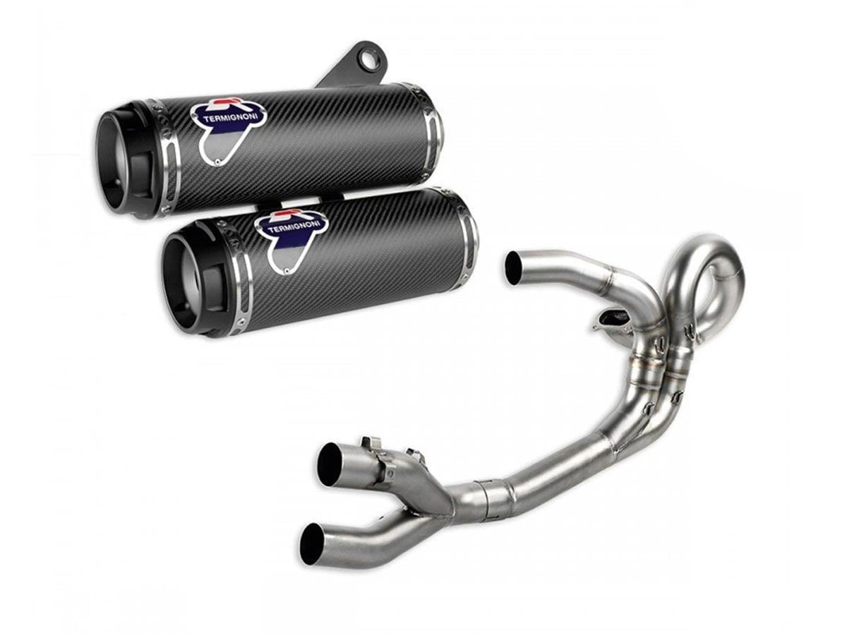 487774b669fc0706d0b0fde4d00e6239_5000x.jpg Termignoni Carbon Fiber Full Exhaust System for Ducati Monster 1200 (before 2016) Racing - Image 1