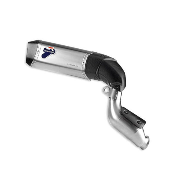 Termignoni Titanium High-Mount Slip-On Exhaust for Ducati Hypermotard 821 – Homologated
