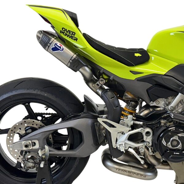 Termignoni Stainless Steel Semi-Complete Exhaust System with Titanium Silencer + UpMap for Ducati Streetfighter V4 / V4 S (2025-2026)