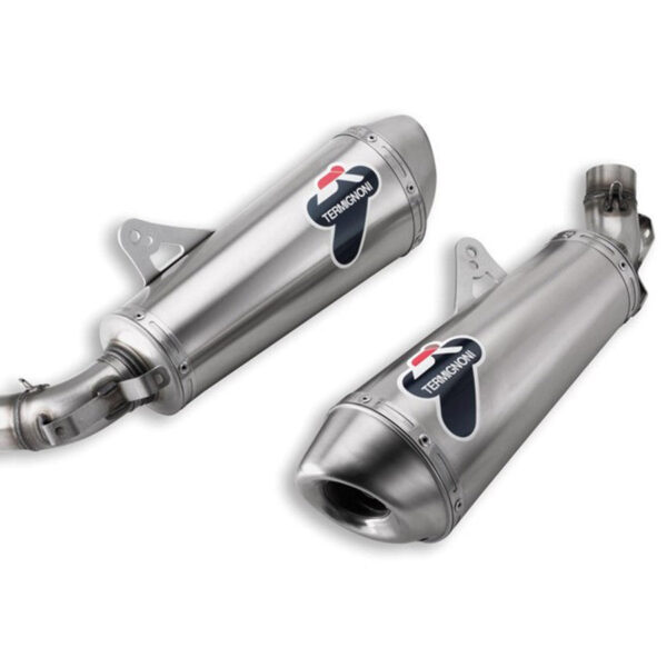 Termignoni Titanium Slip-On Exhaust Set for Ducati Monster 696 / 796 / 1100 – Homologated