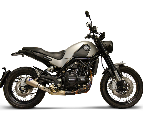 Termignoni GP2R-RHT Slip-On Kit with Link Pipe for Benelli Leoncino 500 / Leoncino Trail (2018-2020) - BE04094SO02