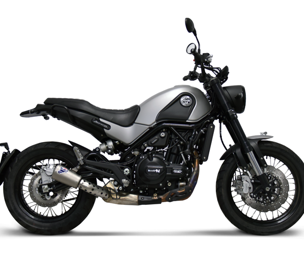 Termignoni GP2R-R Slip-On Kit with Link Pipe for Benelli Leoncino 500 / Leoncino Trail (2018-2020) - BE04094SO03